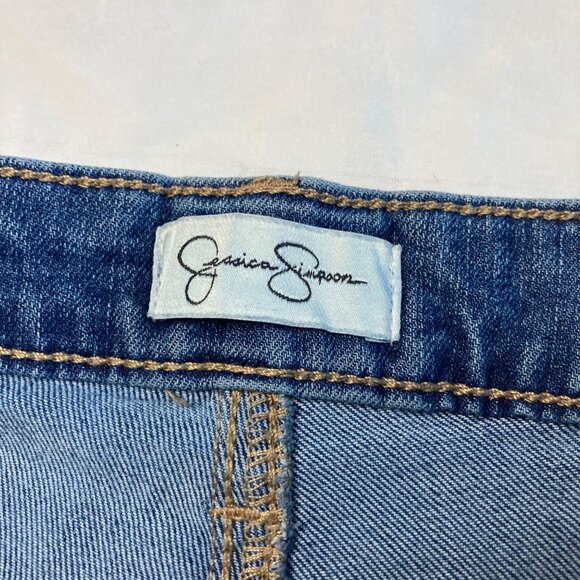 Jessica Simpson Skinny Jeans Womens Size 8 Mid Rise Slim Leg - Picture 3 of 5